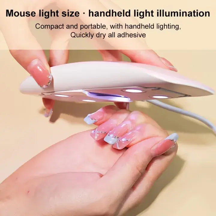 6W UV LED Nail Lamp Gel Polish Dryer