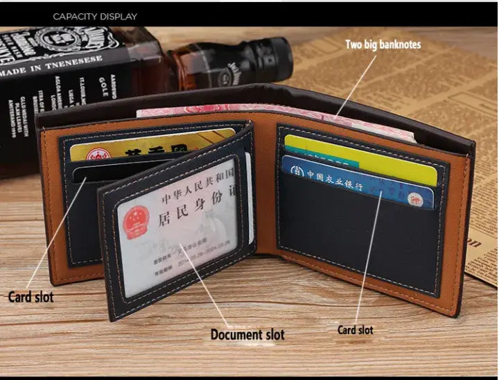 Fuerdanni Men’s Bifold Wallet
