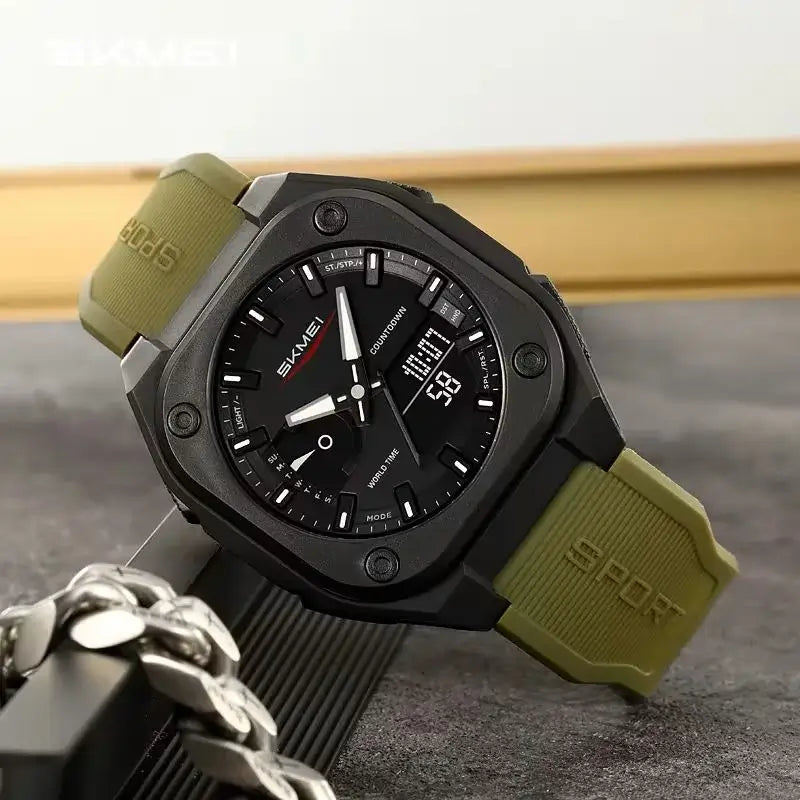 SKMEI Men’s Analog Digital Sports Watch